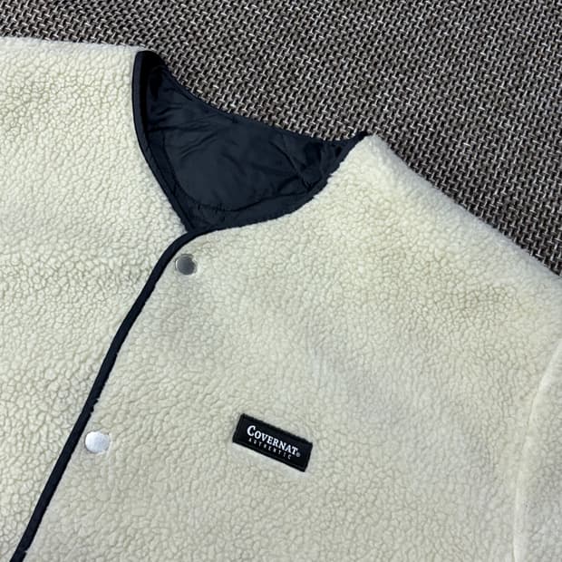 커버낫 리버시블 플리스 자켓