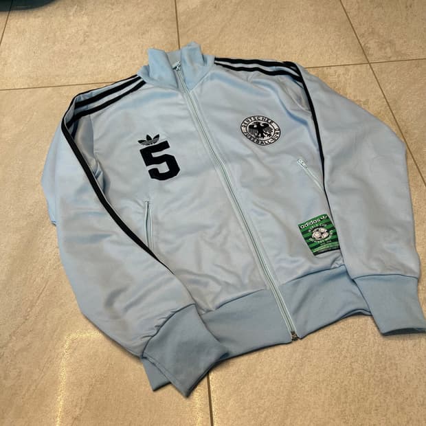 아디다스 독일 트랙탑 져지