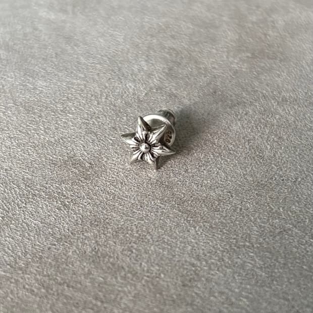 크롬하트 스타 이어링 1 piece