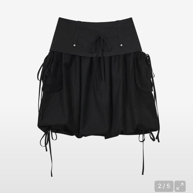 타입서비스

Mixed Volume Skirt [Black]
