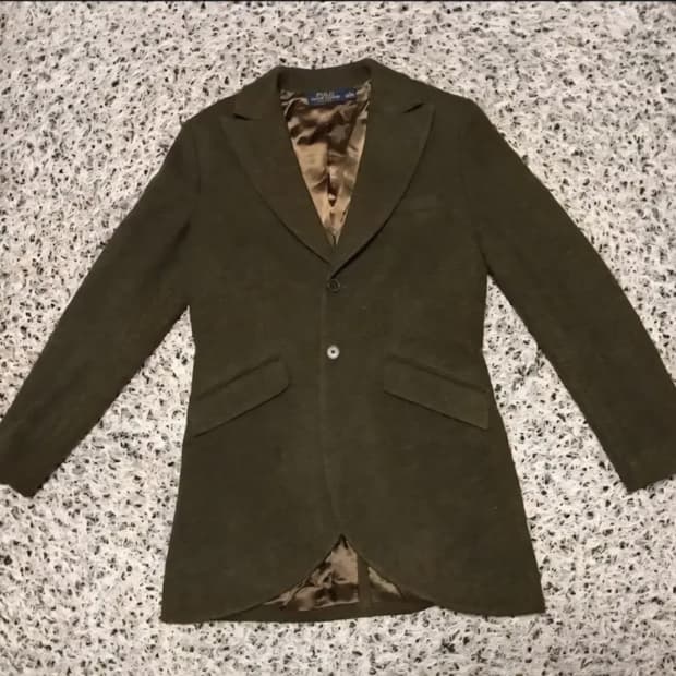 [M] 폴로 여성 알파카 자켓