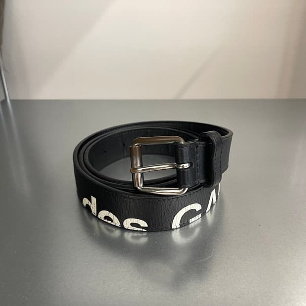 꼼데가르송 휴즈 로고 캐쥬얼 벨트