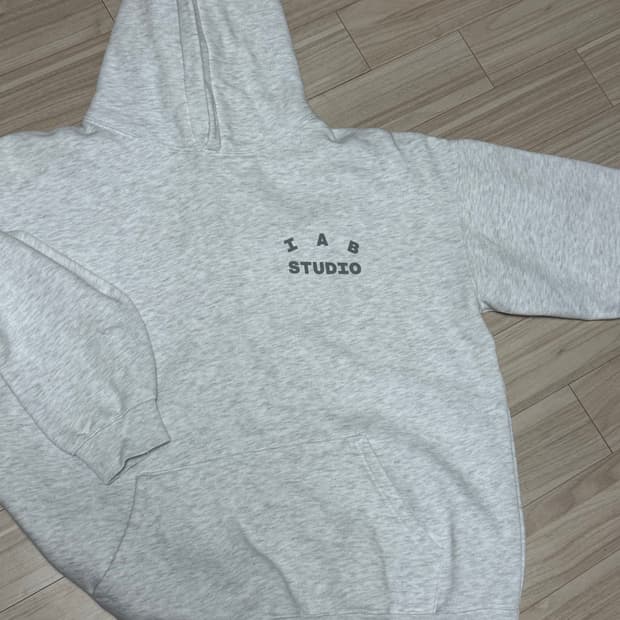 아이앱 스튜디오 라이트 그레이  XL  후드