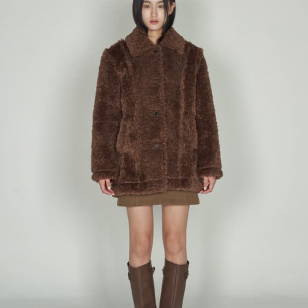 (당배)Ouro shearing coat 아우로 시어링코트