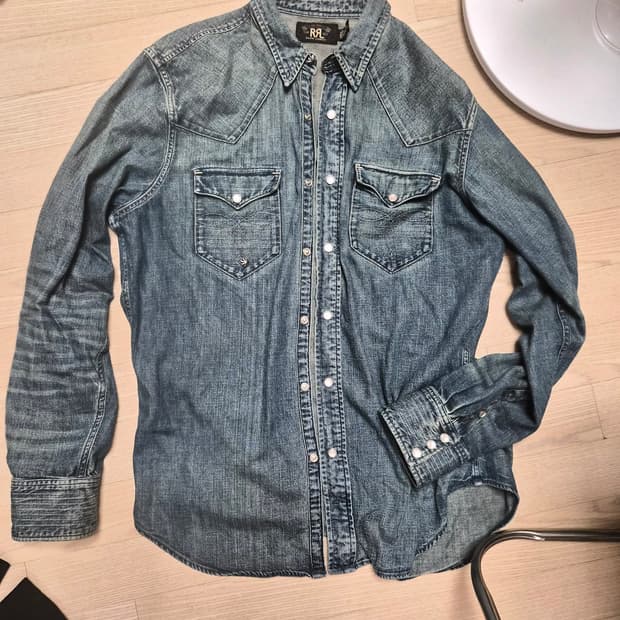 RRL 중청 웨스턴 셔츠