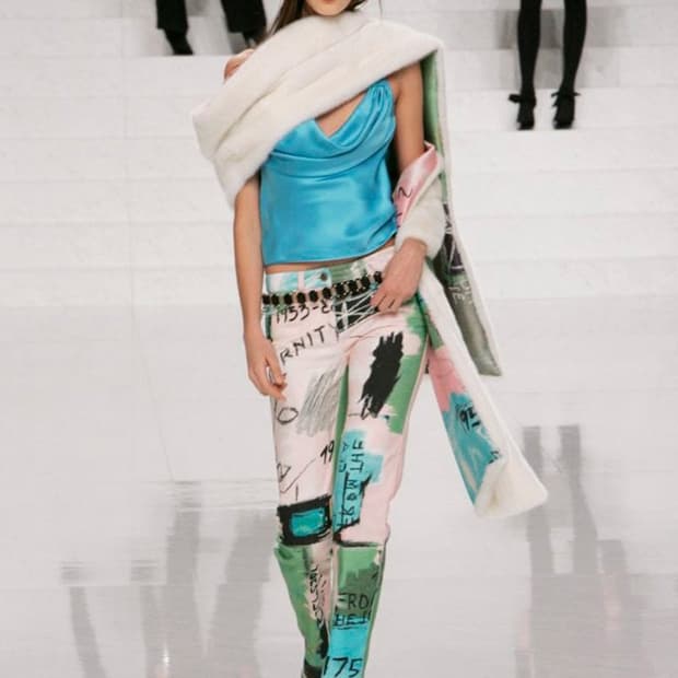 2006fw Valentino Basquiat Pants