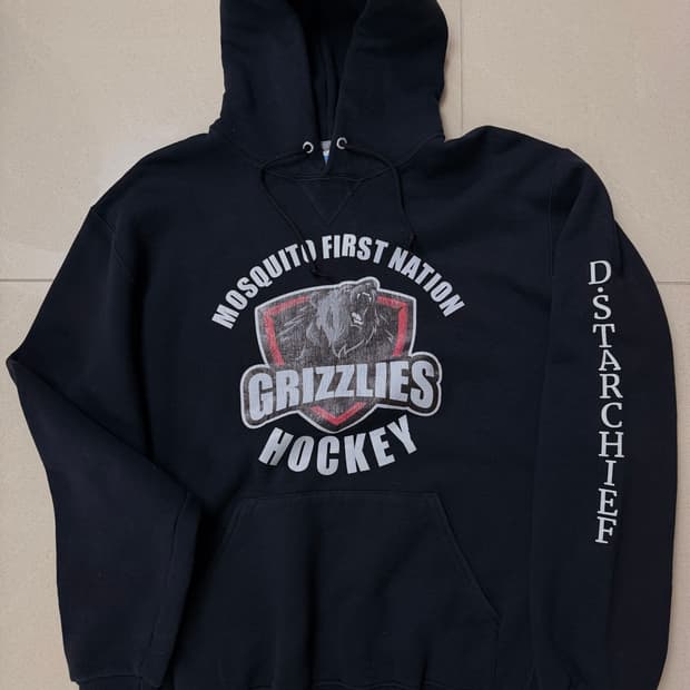 빈티지 러셀 후드티