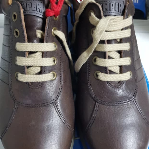 [캠퍼/펠로타스] 새상품 다크브라운 스니커즈 / 40