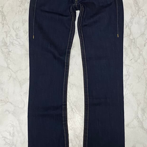 트루릴리젼 여성 진청 청바지 여성 26인치