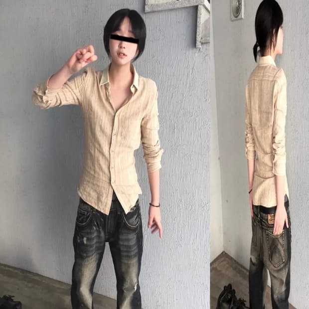 buckaroo vintage 와이드 팬츠 