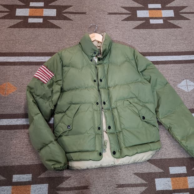 폴로 데님앤서플라이 덕다운 웨스턴 숏 패딩 s 95