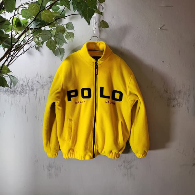 90s 폴로 랄프로렌 플리스 자켓 (L)