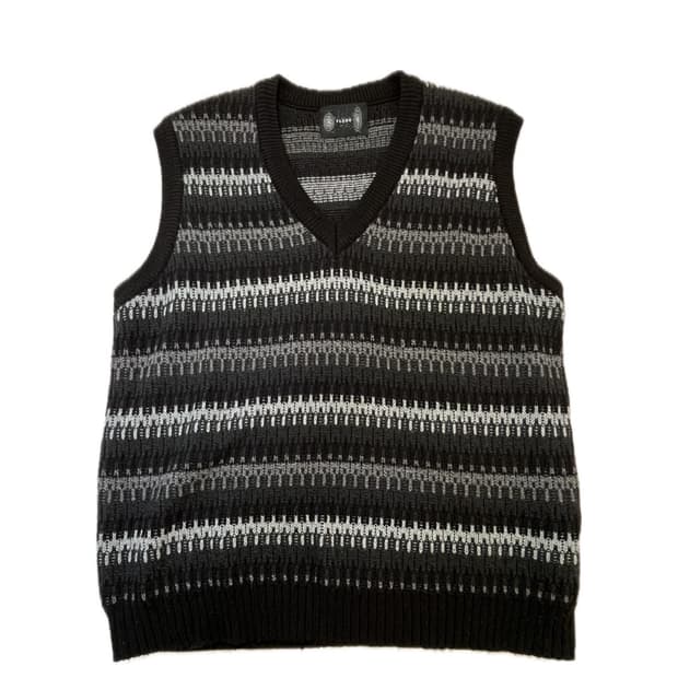 플레어업 6믹스 니트 베스트 차콜믹스 2