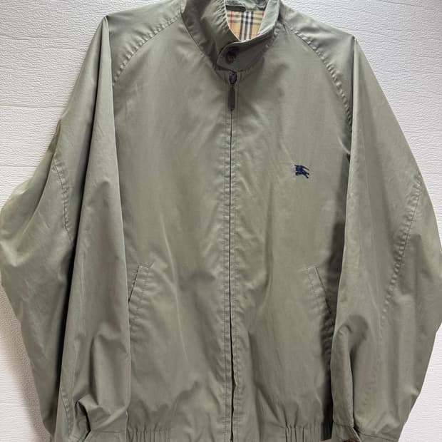 버버리 빈티지 노바 체크 안감 재킷 (S)