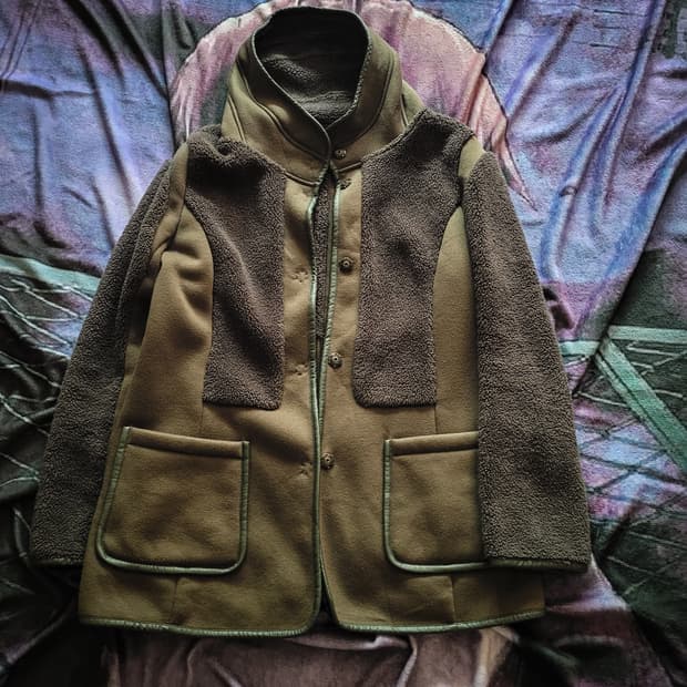 Avantegarde fakehood jacket
