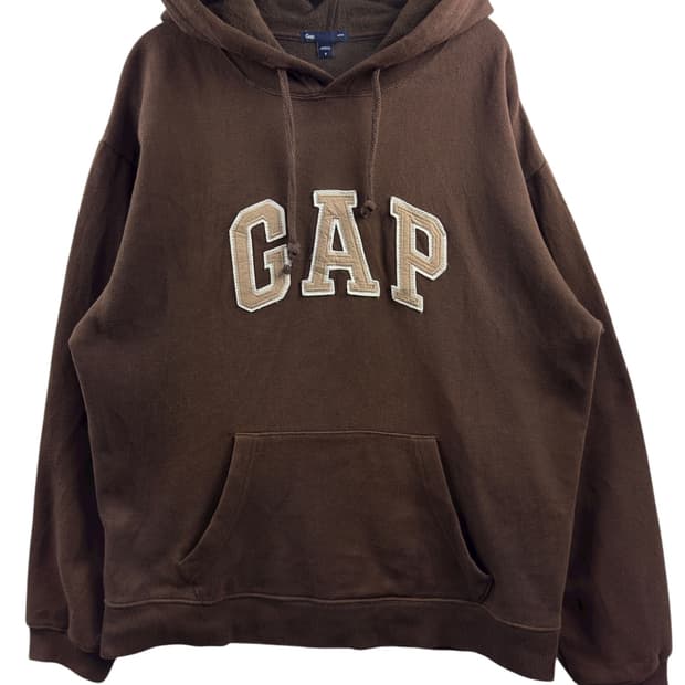 갭 브라운 후드티1266