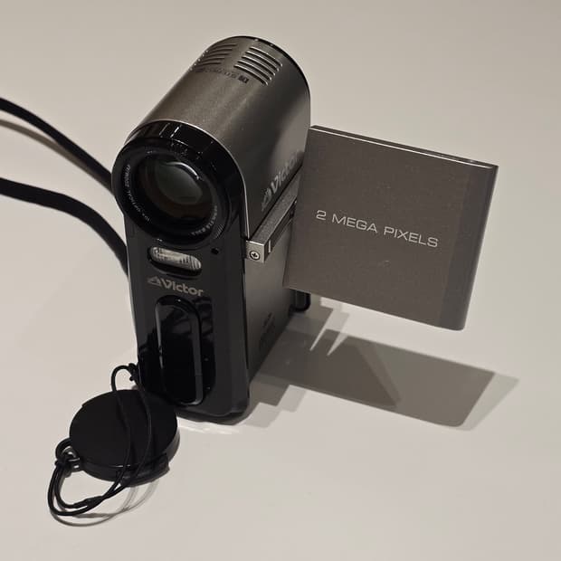 (희귀) 빈티지 디카 캠코더 빅터 GZ-MC100 /작례 있음