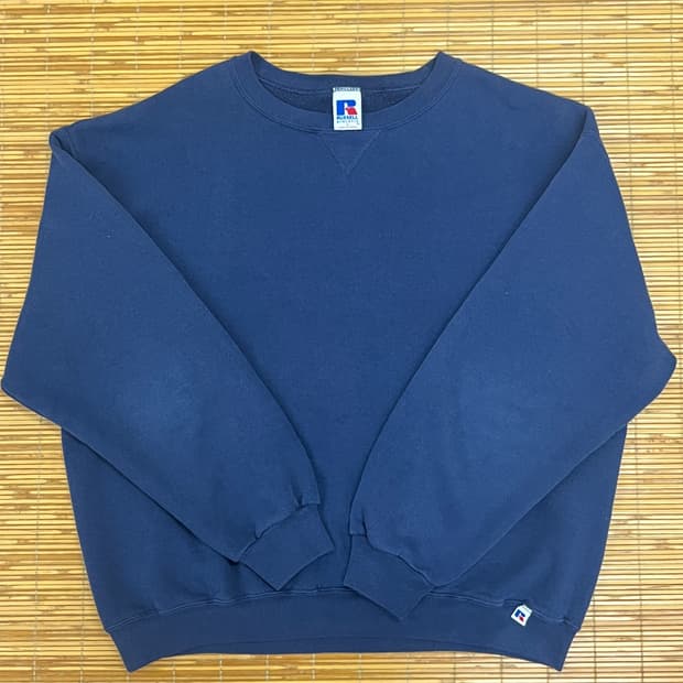 러셀 90s 스웻셔츠 네이비 L