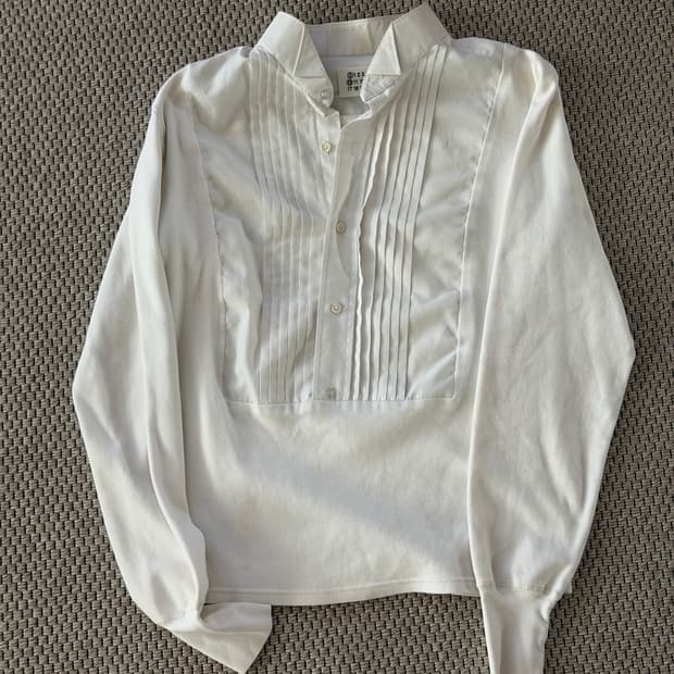 마르지엘라 턱시도 셔츠 롱슬리브