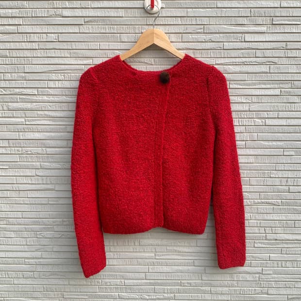 질 스튜어트 트위드 자켓 (red)