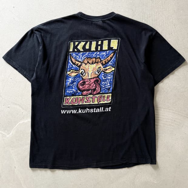 90s Vintage Kuhstall Austria  Tee