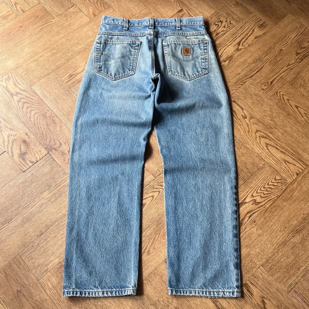 [32]칼하트 USA 빈티지 워싱 워크 데님 팬츠