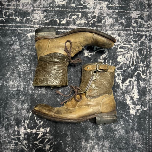 Alfredo Bannister Lace-Up Boots