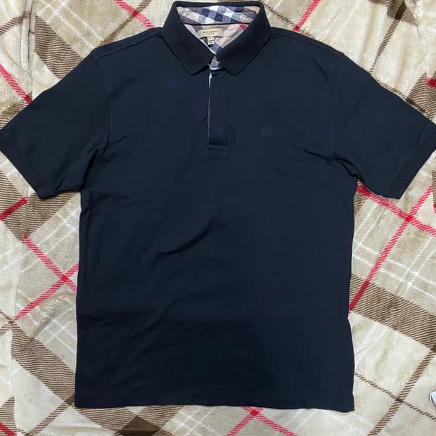 버버리런던 슬리브 남성 카라 티셔츠 100-105