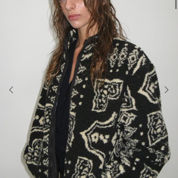 썬번프로젝트 페이즐리 플리스