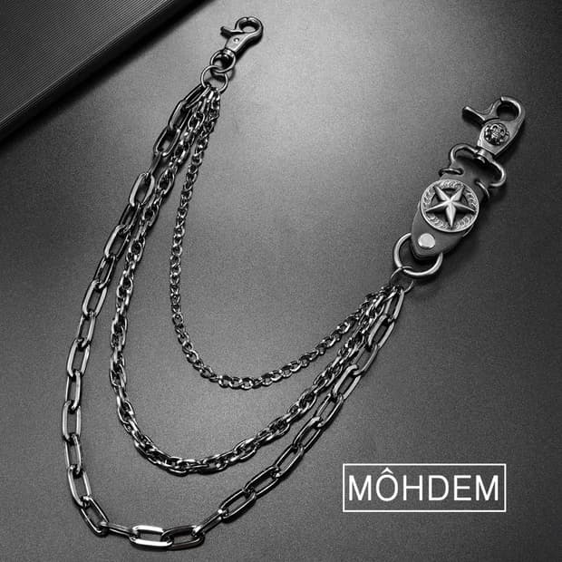 웨스턴 y2k 무드 키링체인