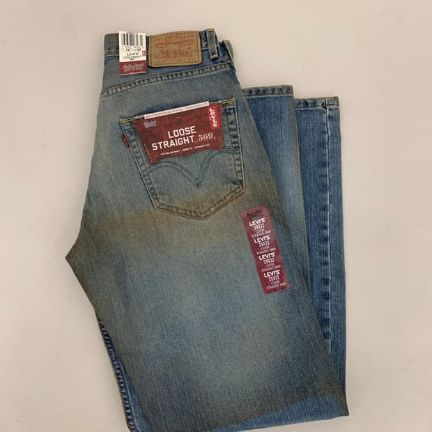 리바이스 569 루즈 스트레이트 핏 데님 29x32