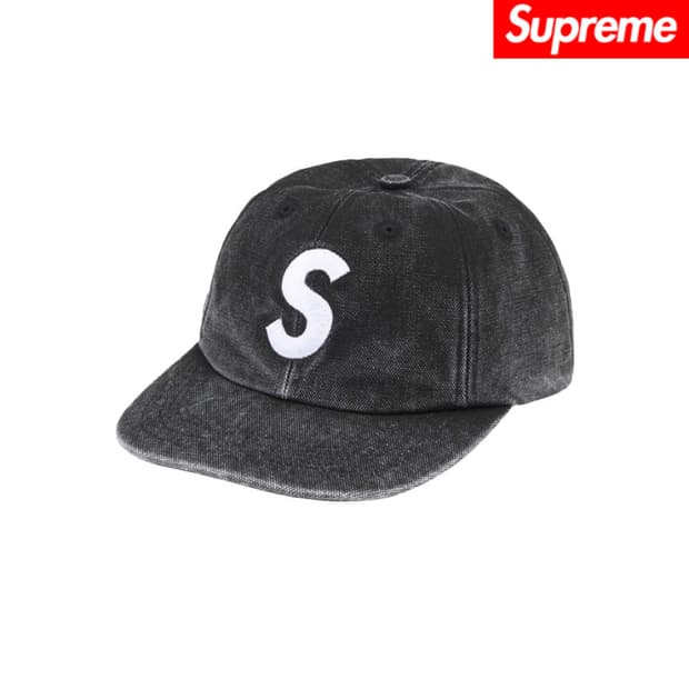 Supreme 피그먼트 볼캡 6 패널