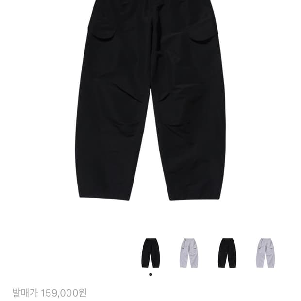 산산기어 23FW 핀턱 카고 팬츠 2사이즈 판매!