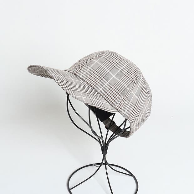  G U Check Ball Cap