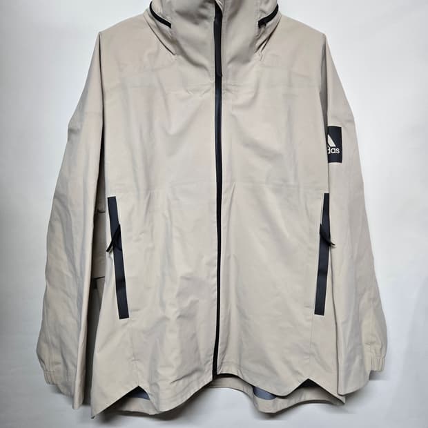 아디다스 마이쉘터 레인 자켓  3XL 그레이