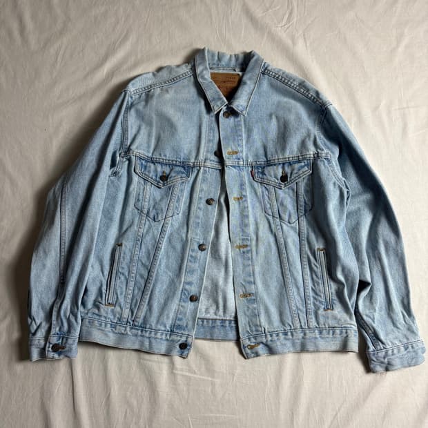 90s Levis 리바이스 데님 트러커 자켓 L