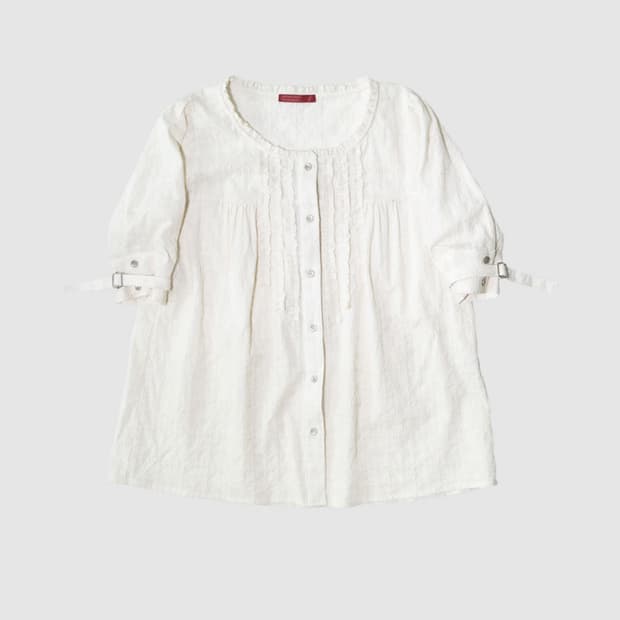 모모 블라우스 아이보리