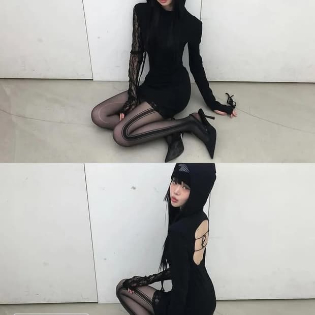 bnfrom lace hood ops