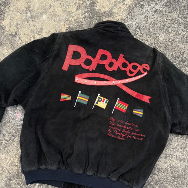 Papotage  Japanese vintage bomber jacket