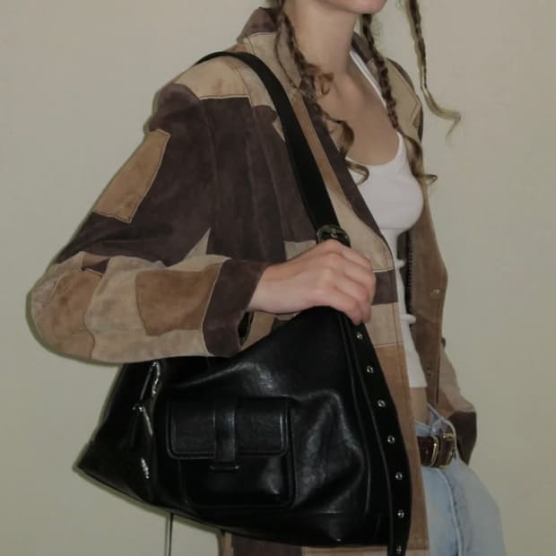 필인더블랭크 캐비넷 백 블랙