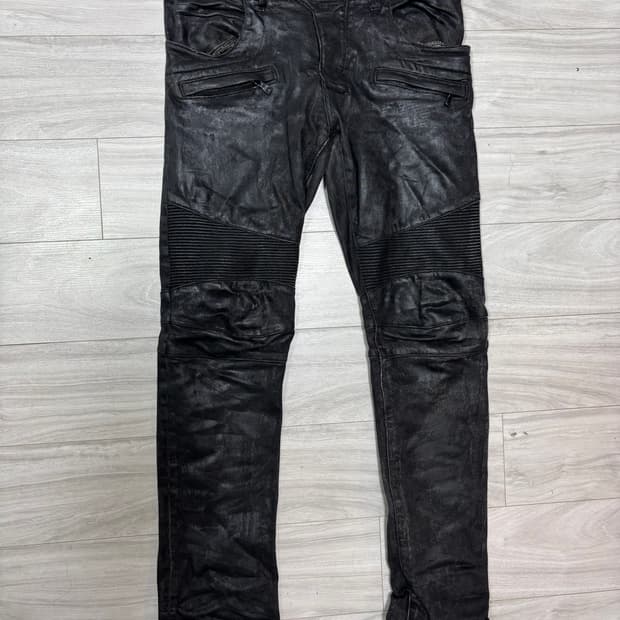 balmain 청바지 블랙