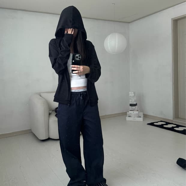 코튼 와이드팬츠