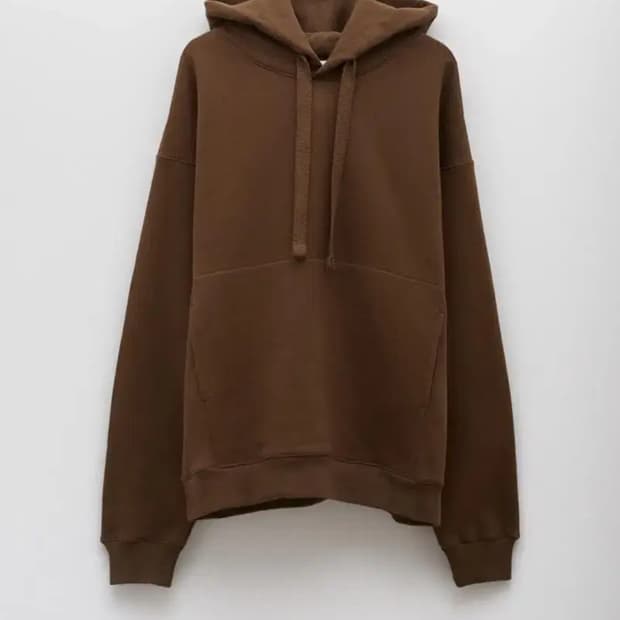 르메르 후드티 다크타바코 XL