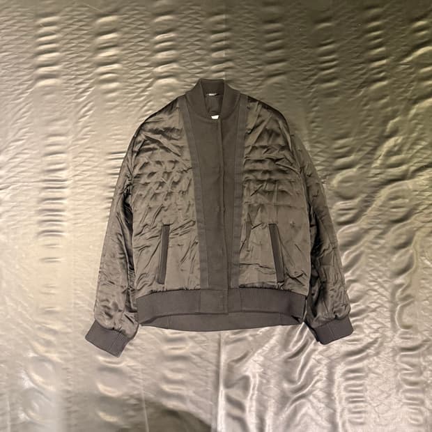 메종 마르지엘라 블랙 봄버자켓