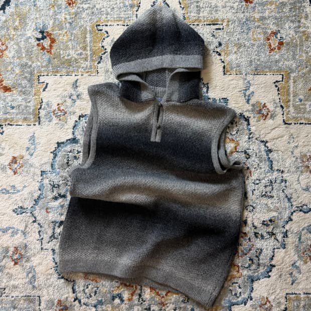 Handy craft 베스트 니트 후디