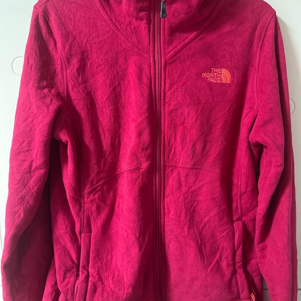 노스페이스 후리스 핑크