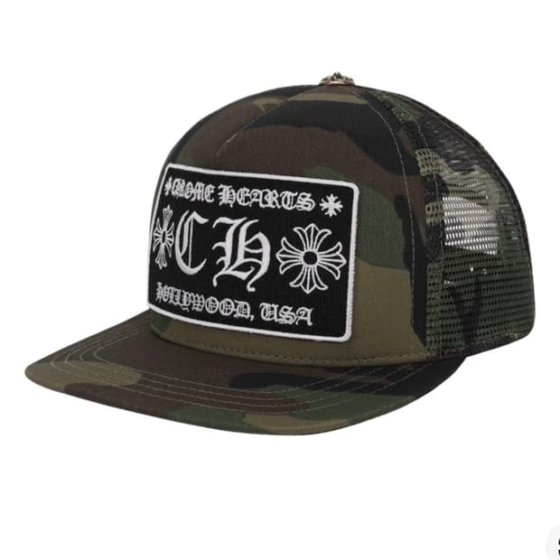 크롬하츠 CH 카모 캡