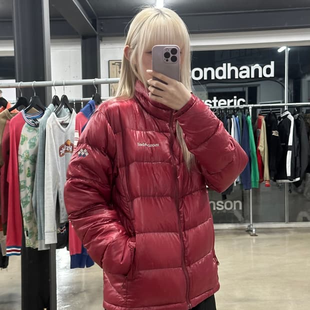 몽벨 다운 패딩 자켓 