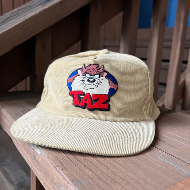 90s 빈티지 데드스탁 루니툰스 taz 모자 s12027