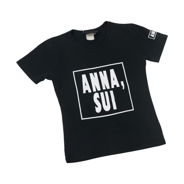 ANNA SUI 안나수이 타이트 반팔티셔츠